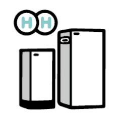 エネファームメンテナンス イラスト